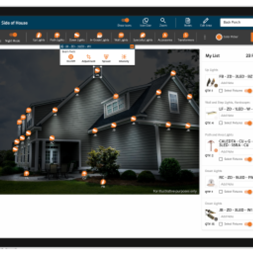 Create a Professional Nighttime Lighting Experience with Night Mode from My Design
